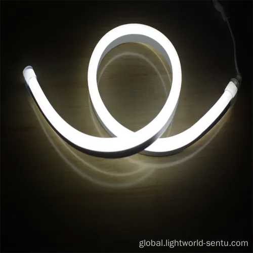 220V 25*15Cm Led Neon Flex 230V Single Color PVC LED Neon Flex 25*13mm Supplier